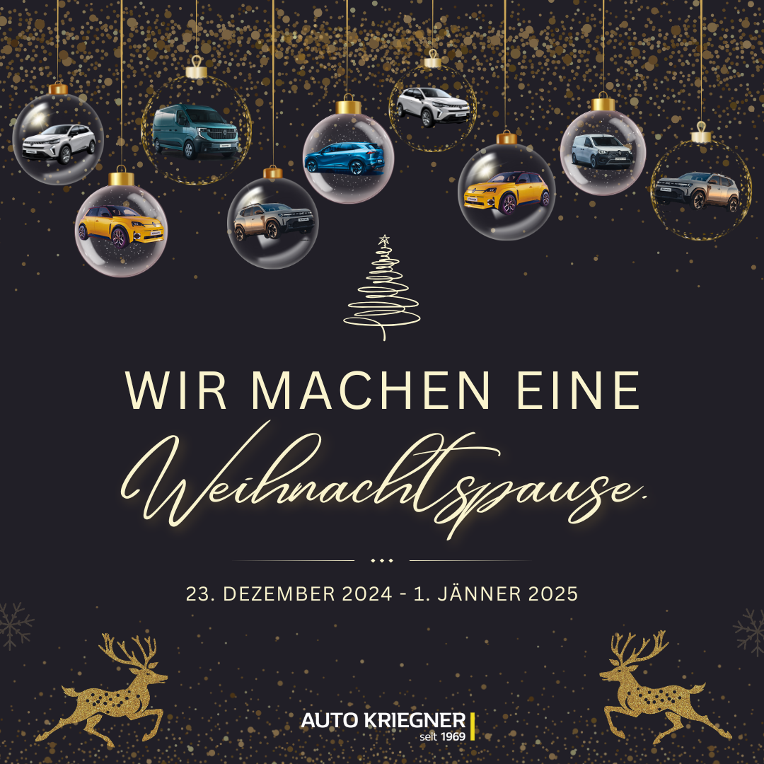 Weihnachtspause / Betriebsurlaub