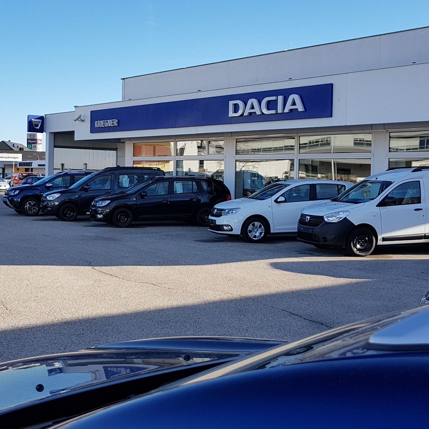 Dacia Auto Kriegner GmbH. Grieskirchen, Autohandel Autowerkstatt Oberösterreich Renault Dacia Neuwagen Gebrauchtwagen
