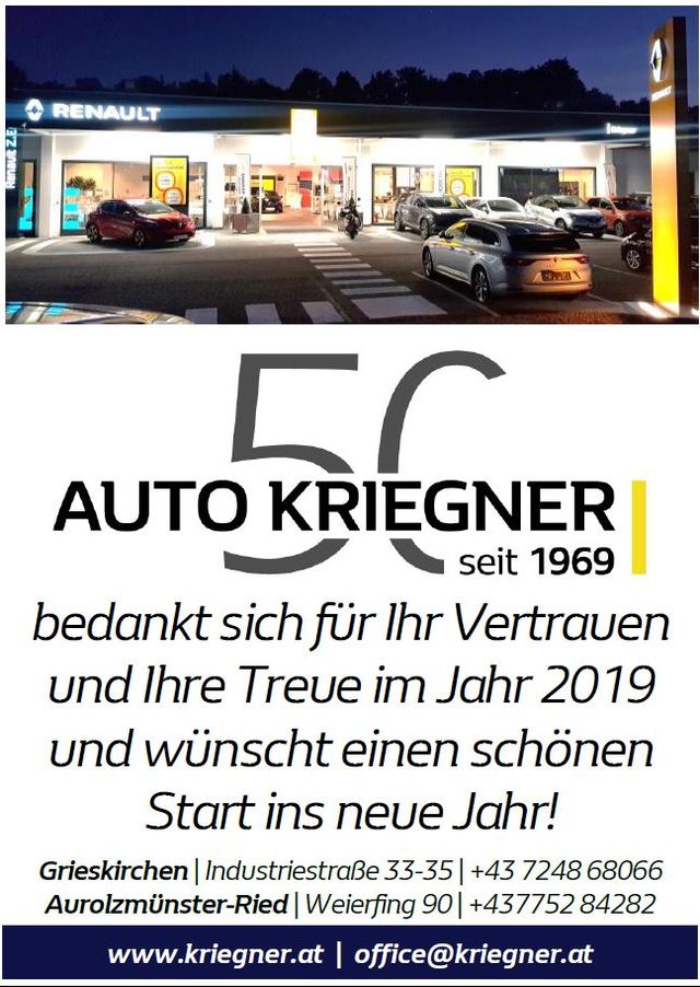 Auto Kriegner Oberösterreich Aurolzmünster Ried im Innkreis Grieskirchen 