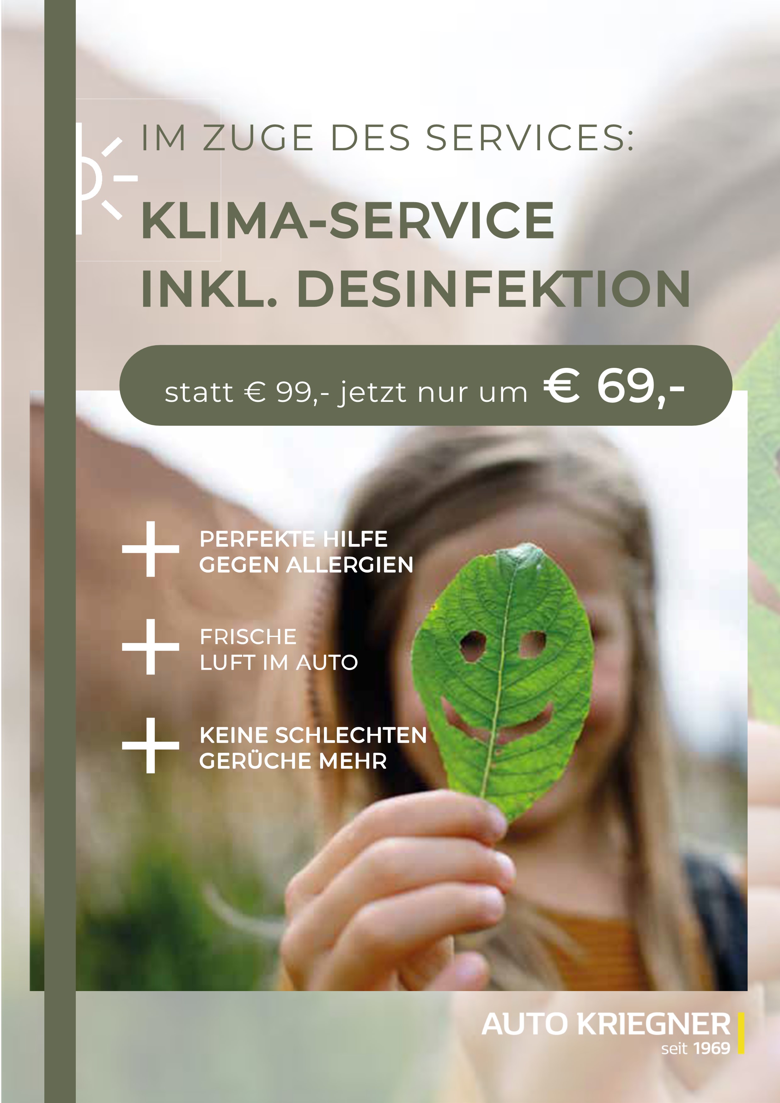 Klima-Service mit Klima Desinfektion