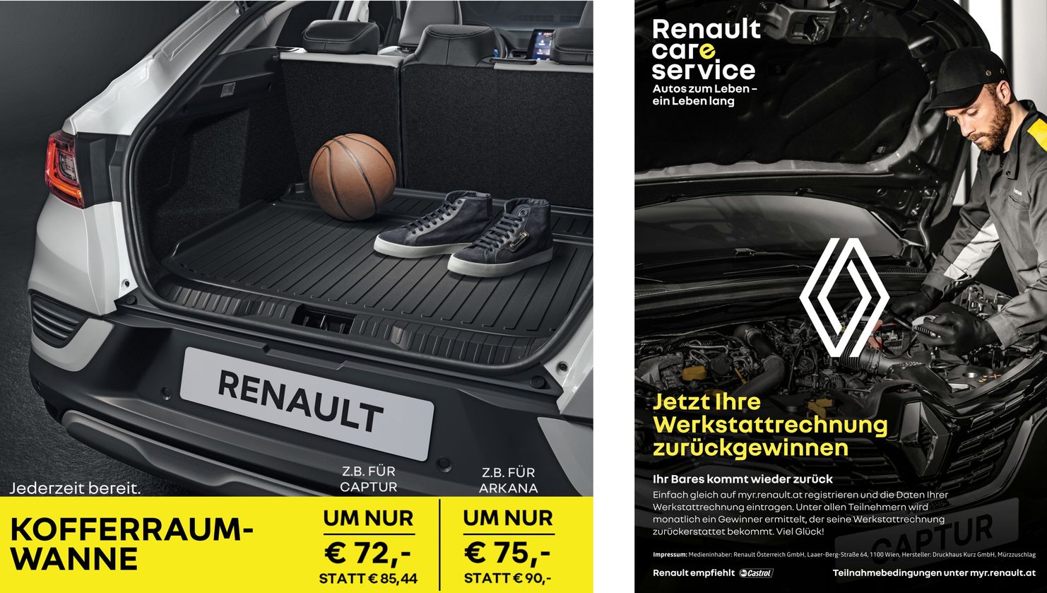 Aktionen Renault Dacia März 2022