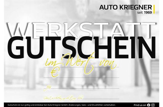 Gutschein Renault